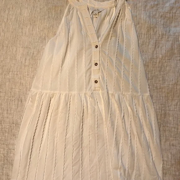 Lilly Pulitzer Ivory Scalloped Dress - Picture 2 of 3